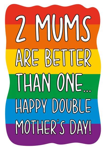 Gay Mothers Day Greeting Cards for Sale .